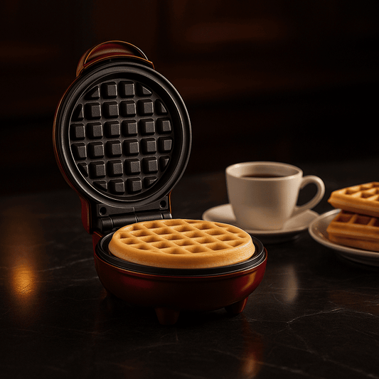 WafflePro® - Máquina de Waffles Profissional + Brinde Ebook 50 Receitas de Waffles