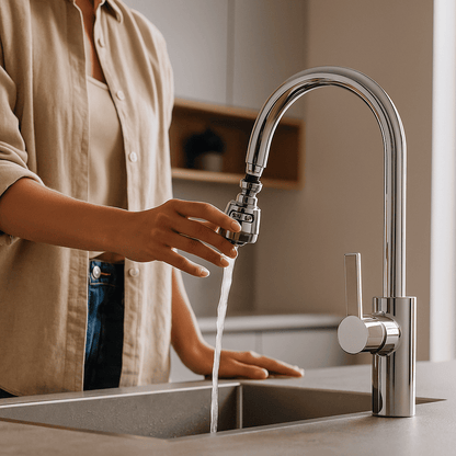 Flex360 - Bico 360° Giratório Adaptador De Torneira