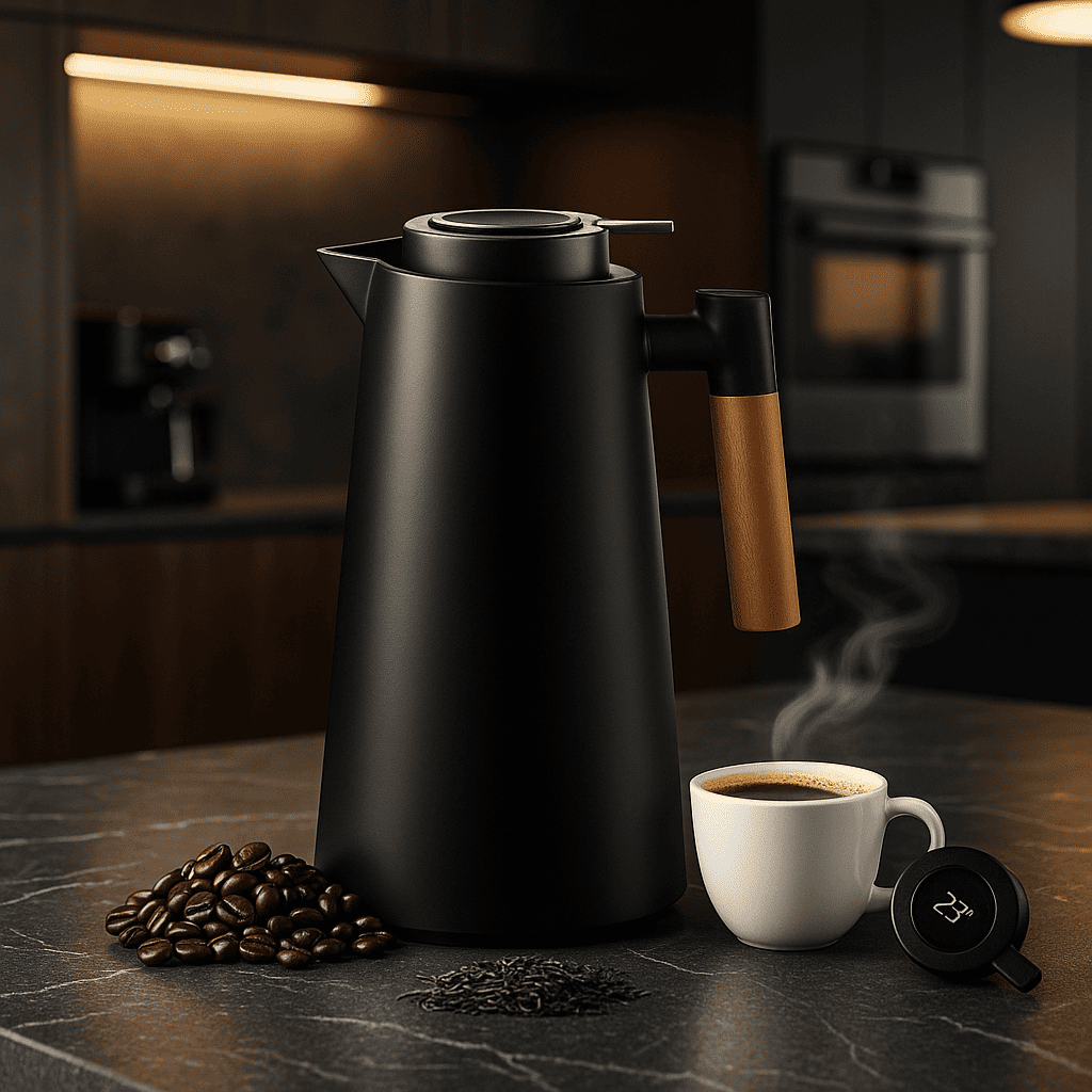 LuxTherm® - Garrafa Térmica com Termômetro Digital