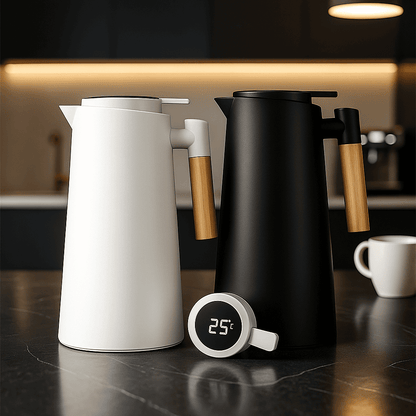 LuxTherm® - Garrafa Térmica com Termômetro Digital