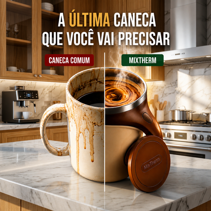 MixTherm® - Caneca Mixer Térmica + 6 Brindes Exclusivos