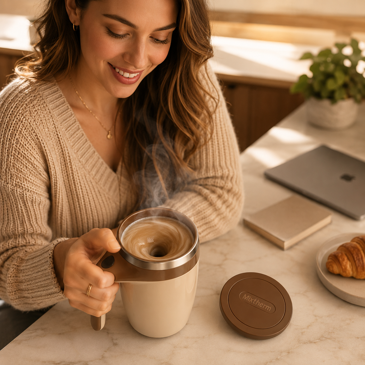 MixTherm® - Caneca Mixer Térmica + 6 Brindes Exclusivos